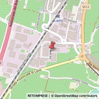 Mappa Via della Zarga, 38015 Lavis, Trento (Trentino-Alto Adige)