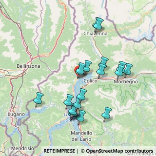 Mappa Via Gamba Rosa, 22015 Gravedona ed Uniti CO, Italia (15.0195)