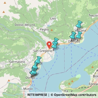 Mappa Via Gamba Rosa, 22015 Gravedona ed Uniti CO, Italia (2.09909)