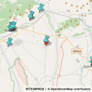Mappa Via Camillo Benso Conte di Cavour, 33090 Arba PN, Italia (7.21375)