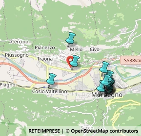 Mappa Via Don Bosco, 23019 Traona SO, Italia (2.07105)