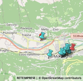 Mappa Via Don Bosco, 23019 Traona SO, Italia (2.31071)