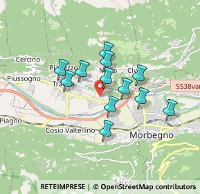 Mappa Via Don Bosco, 23019 Traona SO, Italia (1.3075)