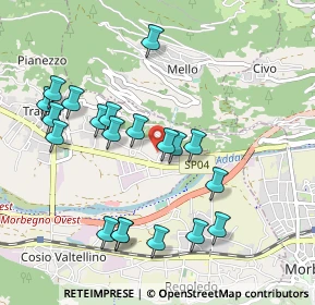 Mappa Via Don Bosco, 23019 Traona SO, Italia (0.988)