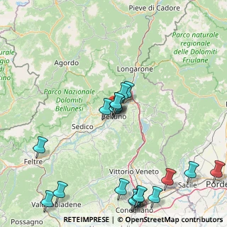 Mappa Via Al Fol, 32100 Belluno BL, Italia (20.01053)