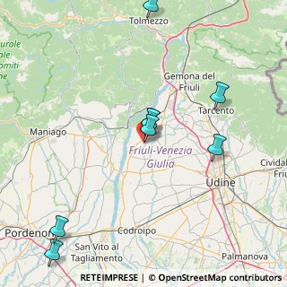 Mappa Via Kennedy, 33038 San Daniele del Friuli UD, Italia (25.66273)