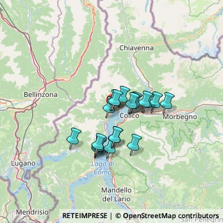 Mappa 22015 Gravedona ed Uniti CO, Italia (9.9135)
