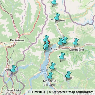 Mappa 22015 Gravedona ed Uniti CO, Italia (16.985)