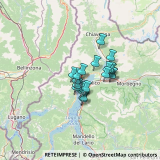 Mappa 22015 Gravedona ed Uniti CO, Italia (8.6715)