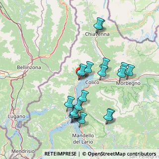 Mappa 22015 Gravedona ed Uniti CO, Italia (14.976)