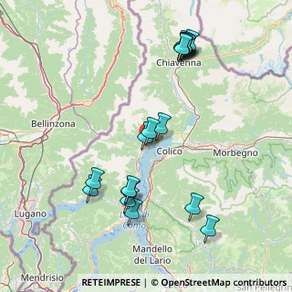 Mappa 22015 Gravedona ed Uniti CO, Italia (16.75)