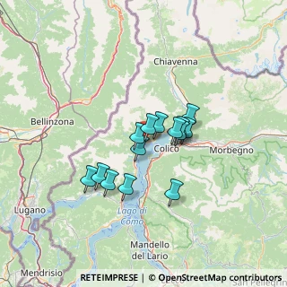 Mappa 22015 Gravedona ed Uniti CO, Italia (9.49857)
