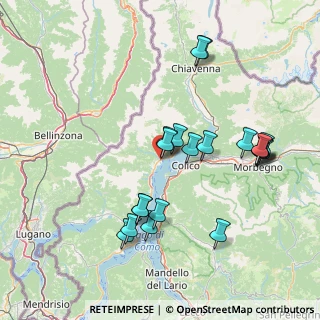 Mappa 22015 Gravedona ed Uniti CO, Italia (15.233)