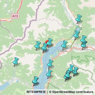 Mappa 22015 Gravedona ed Uniti CO, Italia (10.3065)