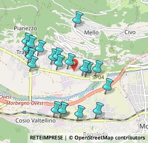 Mappa Via Palotta, 23019 Traona SO, Italia (0.944)