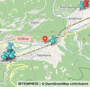 Mappa Via Valeriana, 23017 Morbegno SO, Italia (3.45846)