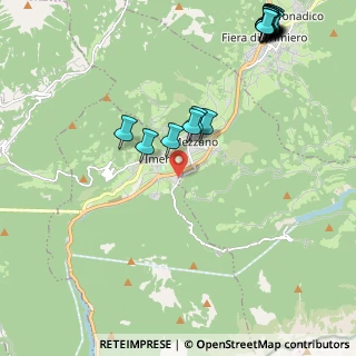 Mappa Località Primiero, 38054 Imer TN, Italia (2.9515)