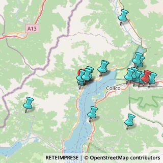 Mappa Via Brenzio, 22015 Gravedona ed Uniti CO, Italia (7.8735)
