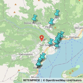 Mappa Via Brenzio, 22015 Gravedona ed Uniti CO, Italia (1.982)