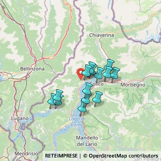 Mappa Via Brenzio, 22015 Gravedona ed Uniti CO, Italia (10.45357)