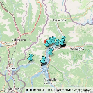 Mappa Via Brenzio, 22015 Gravedona ed Uniti CO, Italia (10.056)