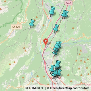 Mappa Autostrada del Brennero, 38015 Lavis TN, Italia (4.6175)