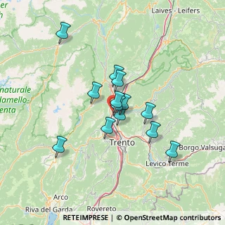 Mappa Autostrada del Brennero, 38015 Lavis TN, Italia (10.24692)