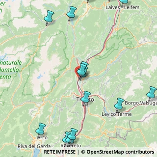 Mappa Autostrada del Brennero, 38015 Lavis TN, Italia (24.10688)