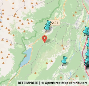 Mappa Prati di Gaggia, 38018 Molveno TN, Italia (7.31)