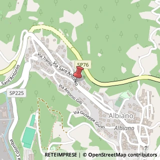 Mappa Via Sant'Antonio,  58, 38041 Albiano, Trento (Trentino-Alto Adige)
