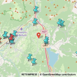 Mappa Via Roncan, 32014 Ponte Nelle Alpi BL, Italia (6.04842)