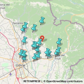 Mappa 33040 Faedis UD, Italia (7.34737)