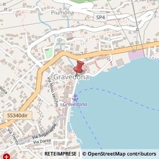 Mappa Via Umberto I, 25, 22015 Gravedona ed Uniti, Como (Lombardia)