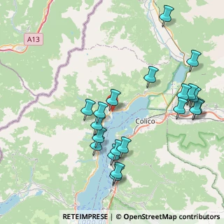 Mappa P.za Cavour, 22015 Gravedona ed Uniti CO, Italia (8.6685)