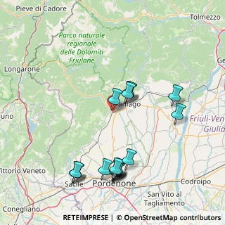 Mappa Via Vittorio Veneto, 33086 Montereale Valcellina PN, Italia (17.04529)