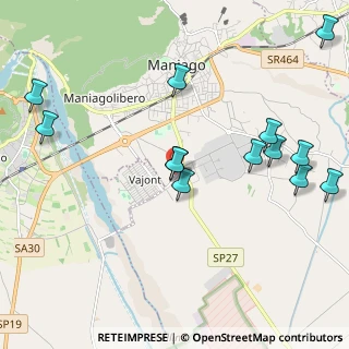 Mappa Strada Regionale, 33085 Maniago PN, Italia (2.35615)