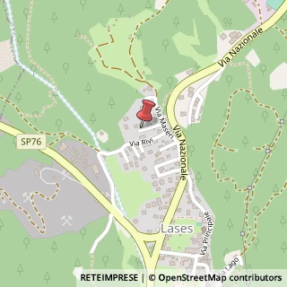 Mappa Via Maseri, 19, 38040 Lona- Lases TN, Italia, 38040 Lona-Lases, Trento (Trentino-Alto Adige)