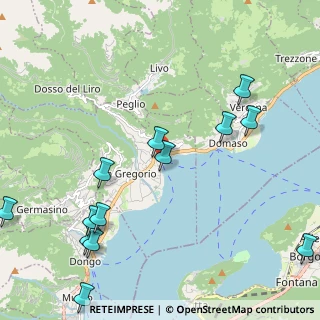 Mappa Via Privata Tagliaferri, 22015 Gravedona ed Uniti CO, Italia (2.66)