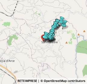 Mappa Via Don Giuseppe Corda, 03030 Santopadre FR, Italia (0.905)