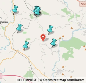 Mappa Via Don Giuseppe Corda, 03030 Santopadre FR, Italia (4.72333)