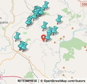 Mappa Via Don Giuseppe Corda, 03030 Santopadre FR, Italia (4.1965)