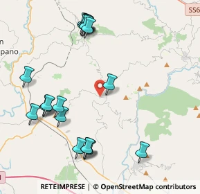 Mappa Via Don Giuseppe Corda, 03030 Santopadre FR, Italia (5.0425)