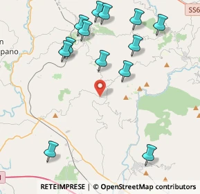 Mappa Via Don Giuseppe Corda, 03030 Santopadre FR, Italia (5.05769)