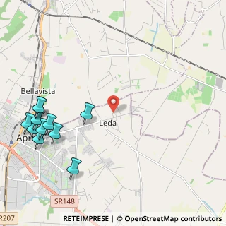 Mappa Via Giovanni Battista Morgagni, 04011 Roma RM, Italia (3.05091)
