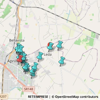 Mappa Via Giovanni Battista Morgagni, 04011 Roma RM, Italia (2.62)