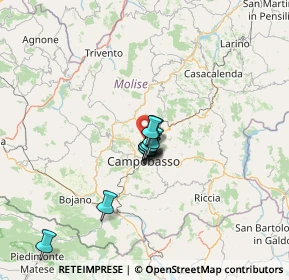 Mappa 86025 Ripalimosani CB, Italia (8.78455)
