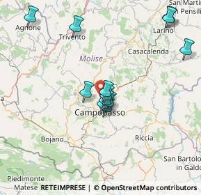 Mappa 86025 Ripalimosani CB, Italia (14.94083)