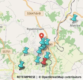 Mappa Unnamed Road, 86025 Ripalimosani CB, Italia (2.32429)