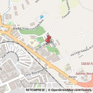 Mappa Via Sanniti, 6, 86170 Isernia, Isernia (Molise)
