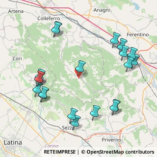 Mappa Via Leone XIII, 00032 Carpineto Romano RM, Italia (10.466)